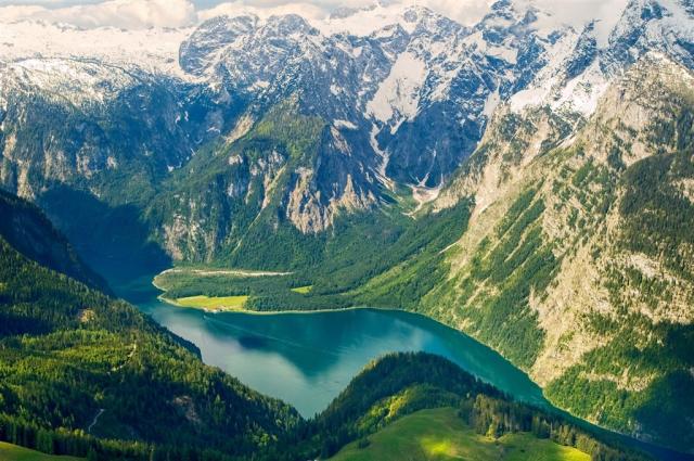Německé Alpy, jezero Konigsee,  shutterstock_20333968.jpg