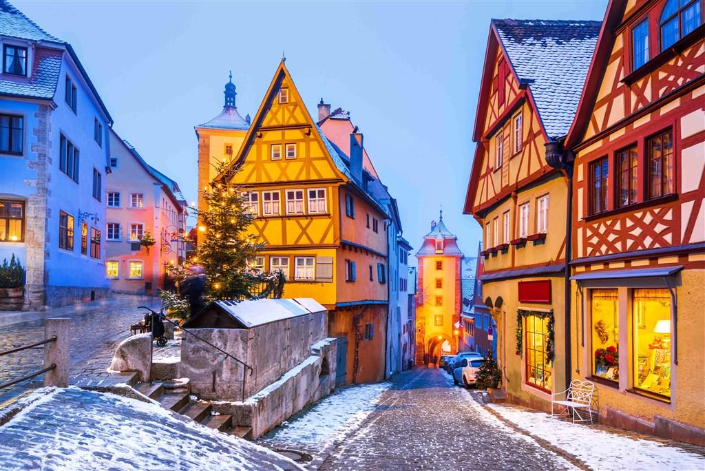 Bavorsko - Adventní Rothenburg – Würzburg – Lauf