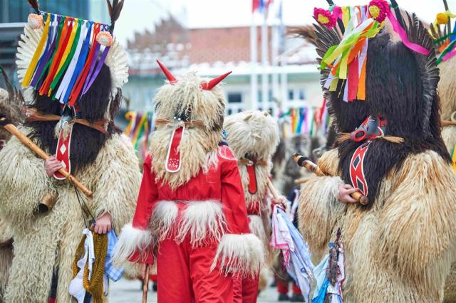 Slovinsko - Ptuj - karneval Kurentovanje shutterstock_102593703