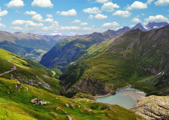 Rakousko - NP Vysoké Taury, nádherná krajina s Alpami 1 shutter