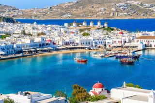 Řecko – Kykladské Ostrovy Santorini A Paros
