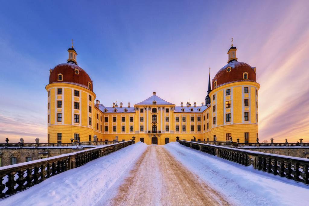 Popelčin zámek Moritzburg a advent v pevnosti Köningstein