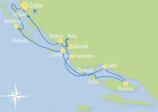 Plavba mezi tisíci ostrovy Zadar