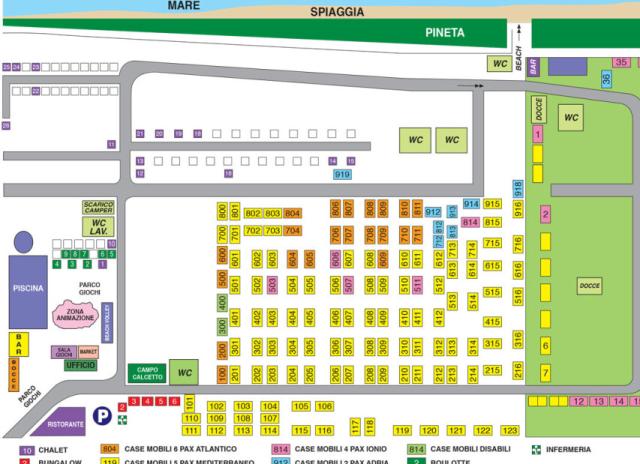 Camping Classe*** - Lido di Dante
