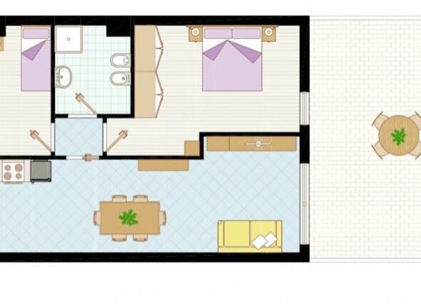 Residence Eco Palace (dodavatel 2) - Bibione Spiaggia