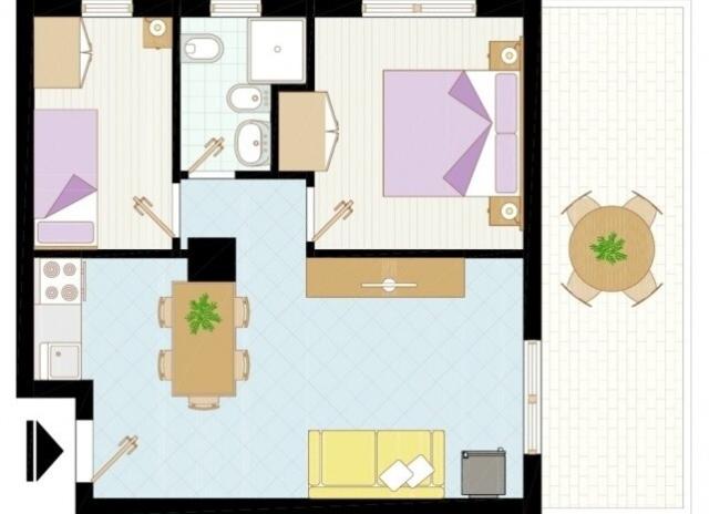 Residence Tonin (dodavatel 4) - Bibione Spiaggia