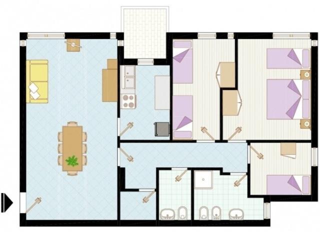 Residence Aprilia (dodavatel 2) - Bibione Spiaggia
