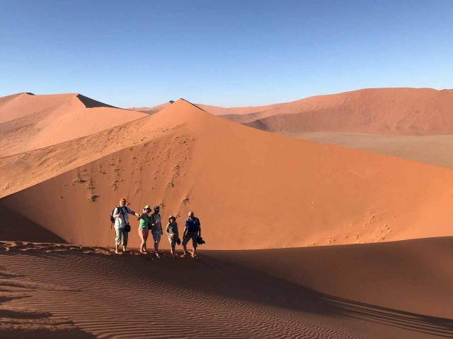 <p>Namibie - NP Namib Naukluft - Vysoké písečné duny</p>