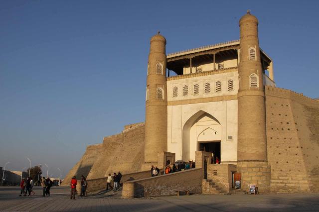 <p>Uzbekistán - Buchara - pevnost Ark</p>
