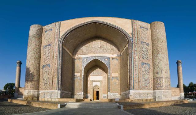 <p>Uzbekistán - Samarkand - Bibi Khanym mešita</p>