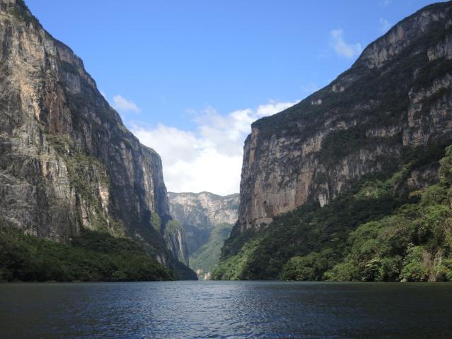 <p>Mexiko - monumentální kaňon Sumidero</p>
