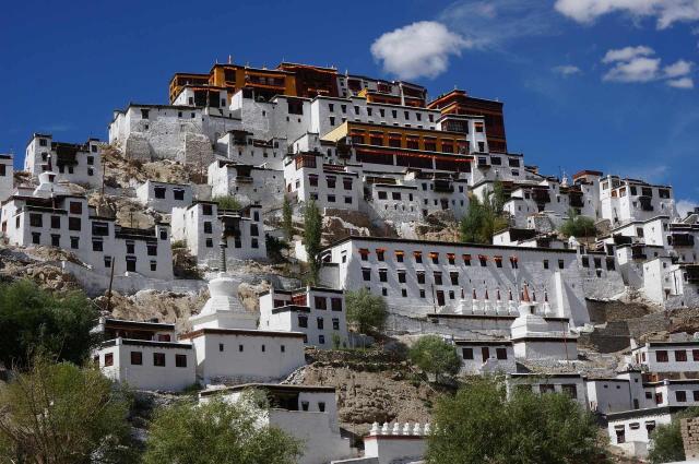 <p>Indie - překrásný klášter v Tikse, Ladakh</p>