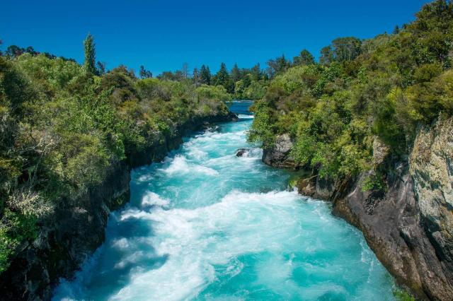 <p>Nový Zéland - Huka Falls</p>