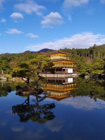<p>Japonsko - Zlatý pavilon v Kjótu - foto K. Špirochová</p>