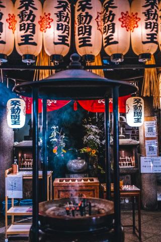 <p>Japonsko - barevná čtvrť Namba v Ósace - foto Roméo A. on Un