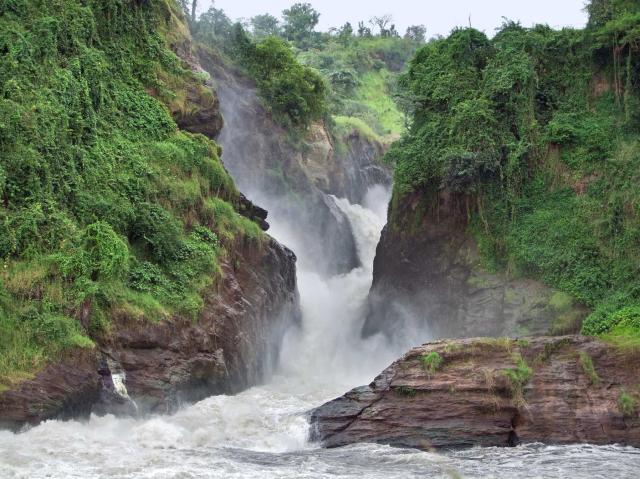 <p>Uganda - Vodopády NP Murchison Falls</p>