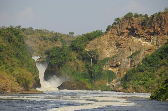 <p>Uganda - Mohutné Murchison Falls</p>
