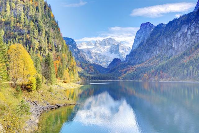 Turistika Rakouské Alpy - Dachstein - jezero Gosausee