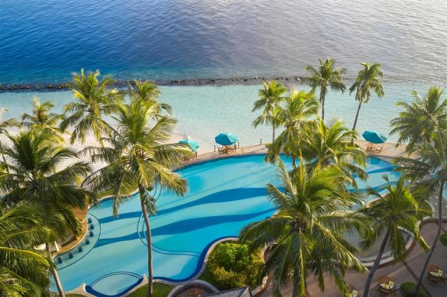 Royal Island - Main Pool Aerial - View - 4K.jpg