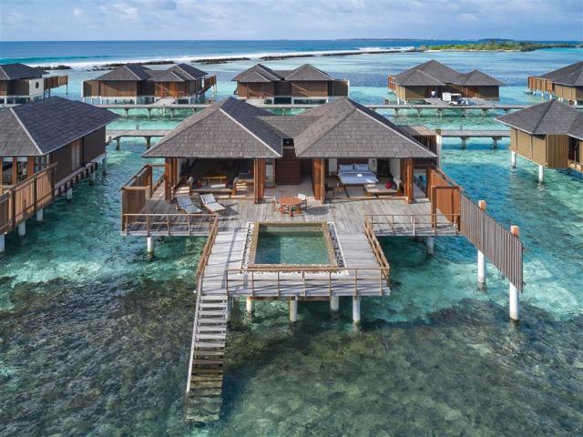 Villa Nautica - One Bedroom Ocean Suite with Pool - Aerial - 4K