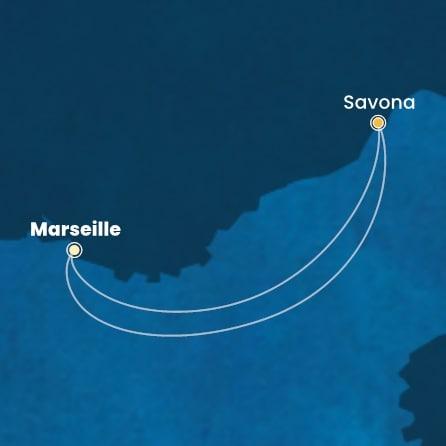 Mapka plavby
