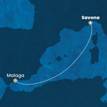 Mapka plavby
