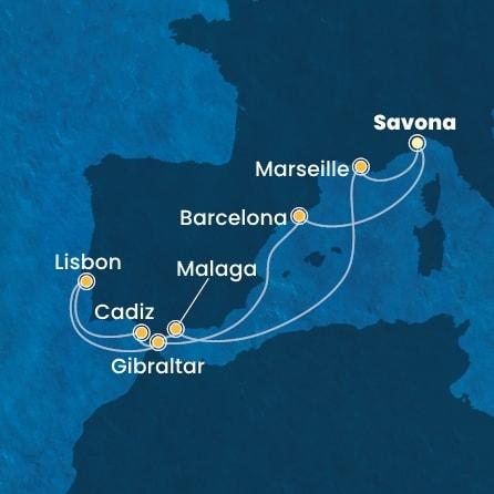 Mapka plavby