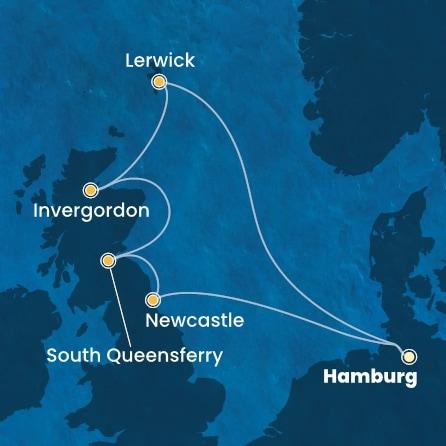 Mapka plavby