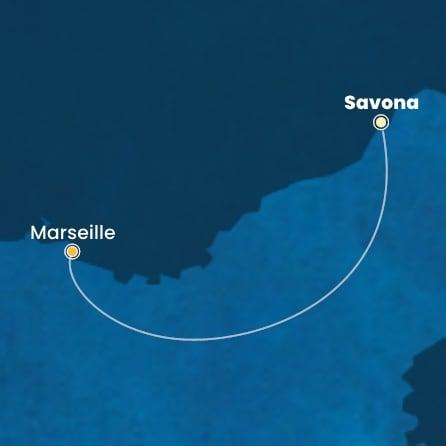 Mapka plavby