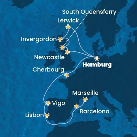 Mapka plavby