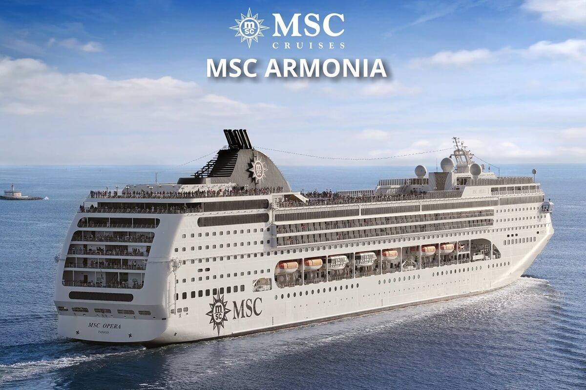 Chorvatsko, Itálie ze Splitu na lodi MSC Armonia