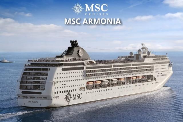 Chorvatsko, Itálie ze Splitu na lodi MSC Armonia