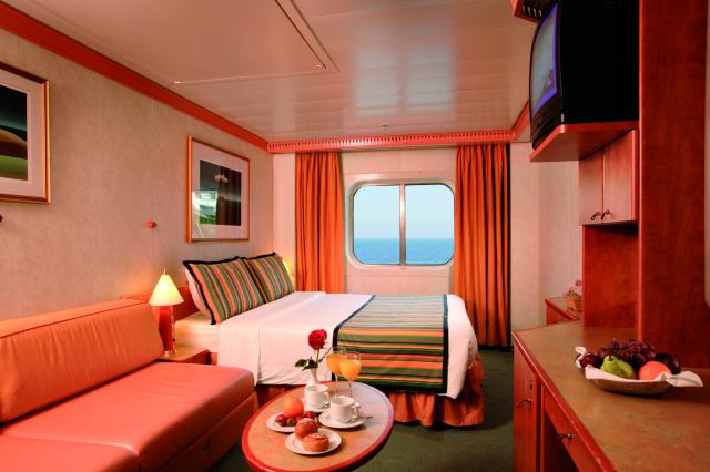 Kajuta s oknem Costa Deliziosa