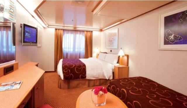 Kajuta s oknem Costa Deliziosa