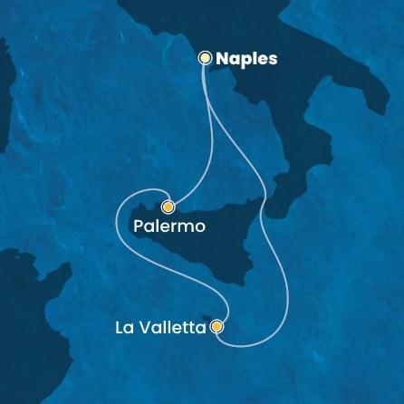 Mapka plavby