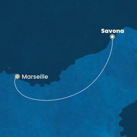 Mapka plavby
