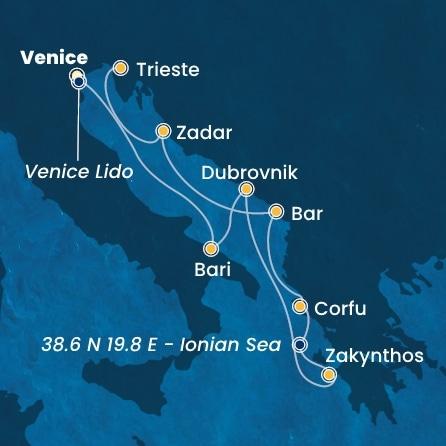 Mapka plavby