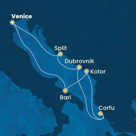 Mapka plavby