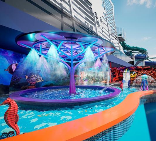 Zábava na lodi MSC World Europa