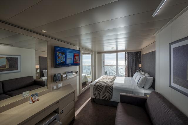 Kajuta s balkonem MSC World Europa