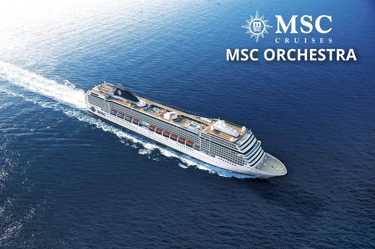 Španělsko z Tarragony na lodi MSC Orchestra