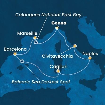 Mapka plavby