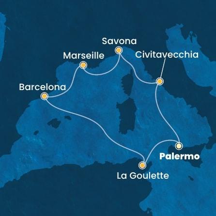 Mapka plavby