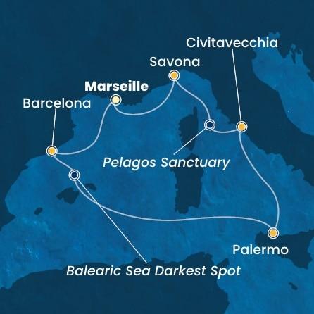 Mapka plavby
