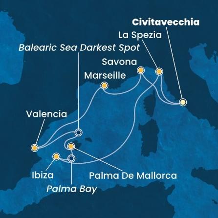 Mapka plavby