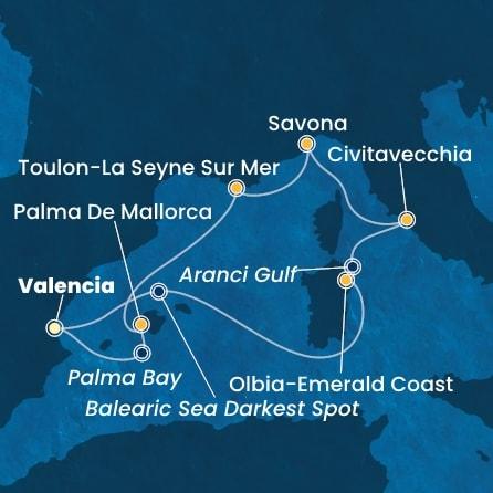 Mapka plavby
