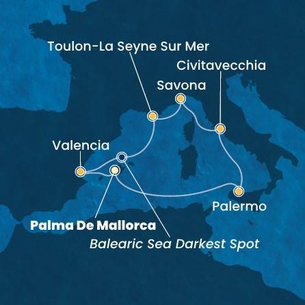 Mapka plavby