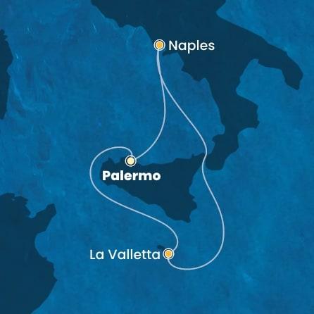 Mapka plavby
