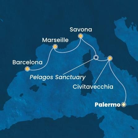 Mapka plavby