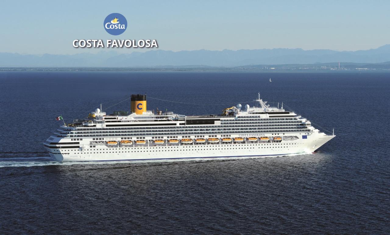 Guadeloupe, Svatý Kryštof a Nevis, Antigua a Barbuda, Britské Panenské ostrovy, Dominikánská republika z Pointe-à-Pitre na lodi Costa Favolosa